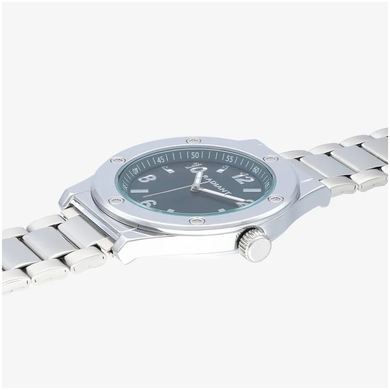 Reloj Hombre Marcello Verde Plateado