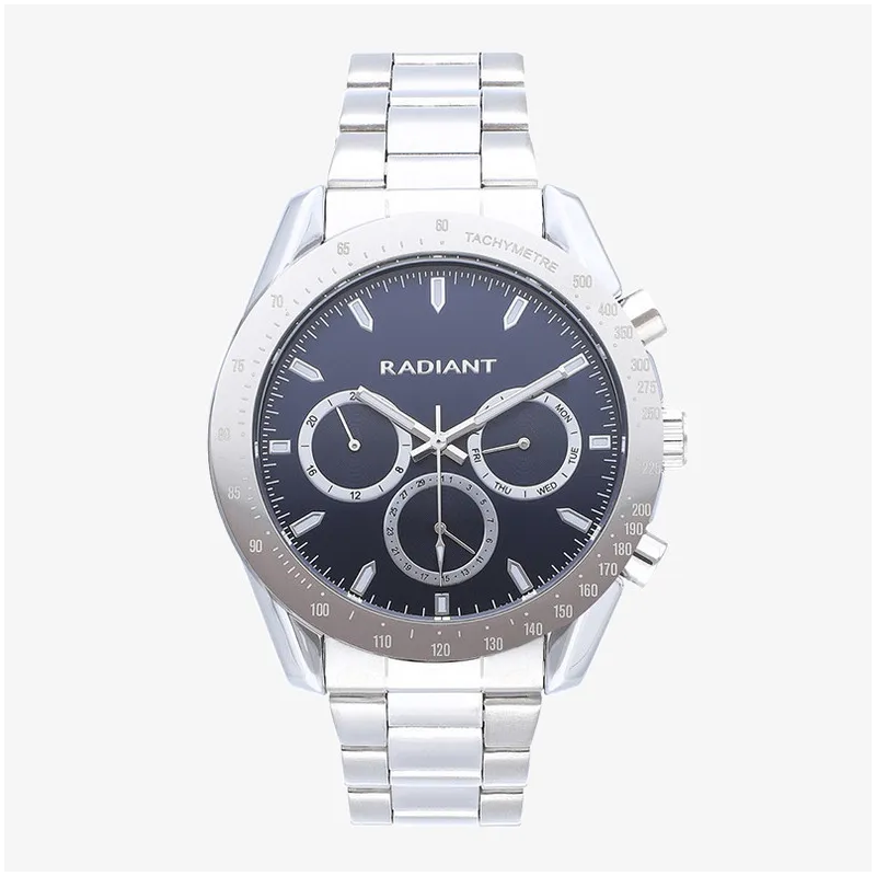 Reloj Hombre Marlon Azul Plateado