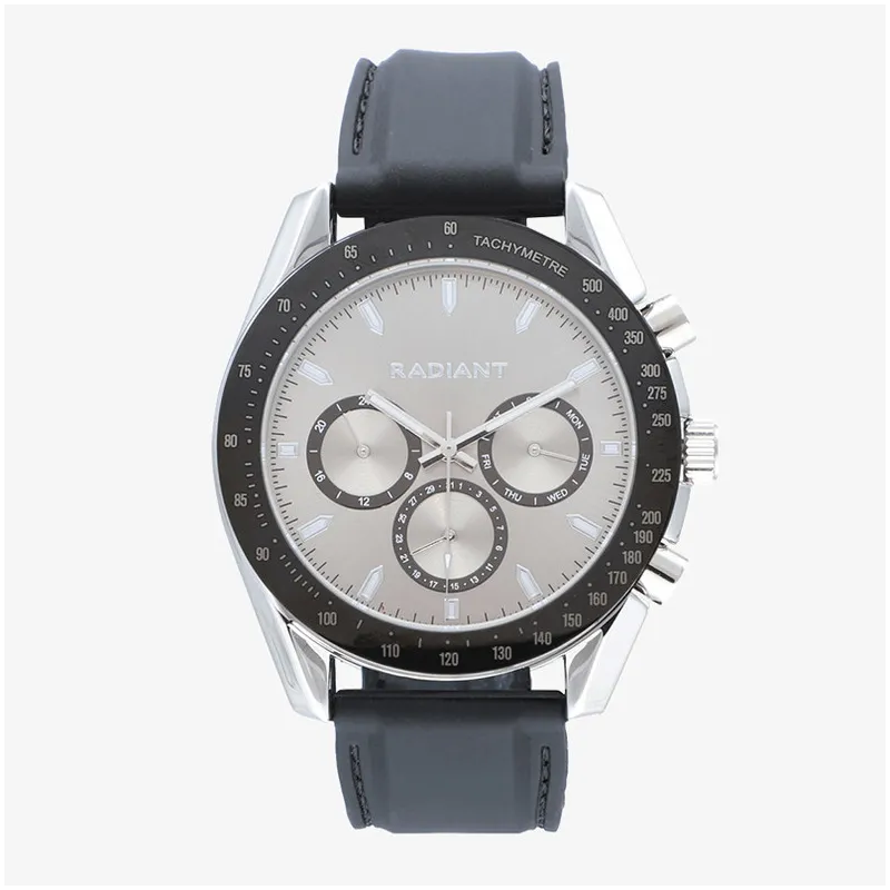 Reloj Hombre Marlon Gris Silicona