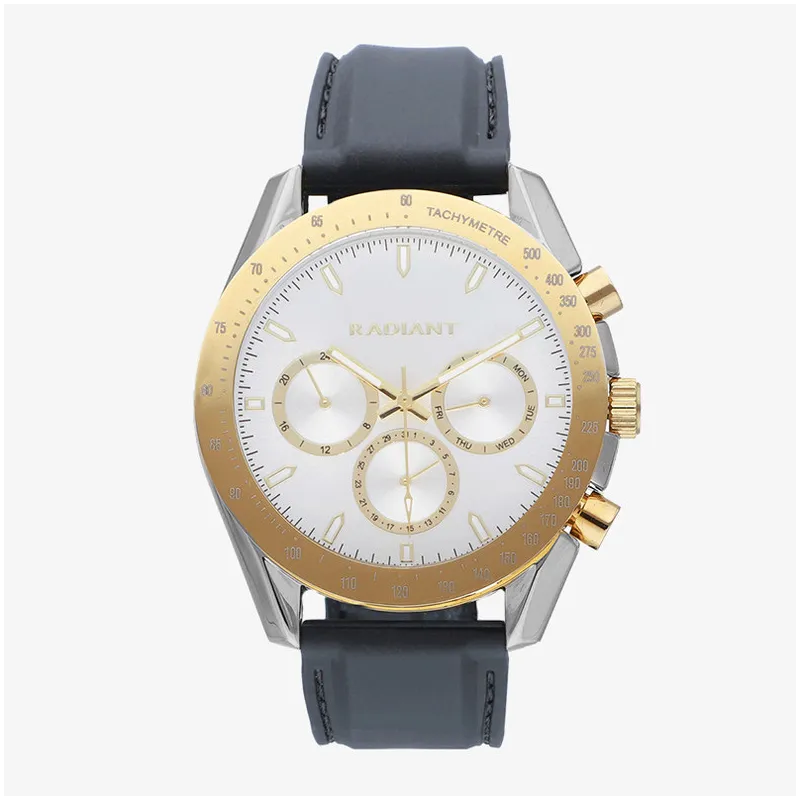 Reloj Hombre Marlon Marrón Silicona