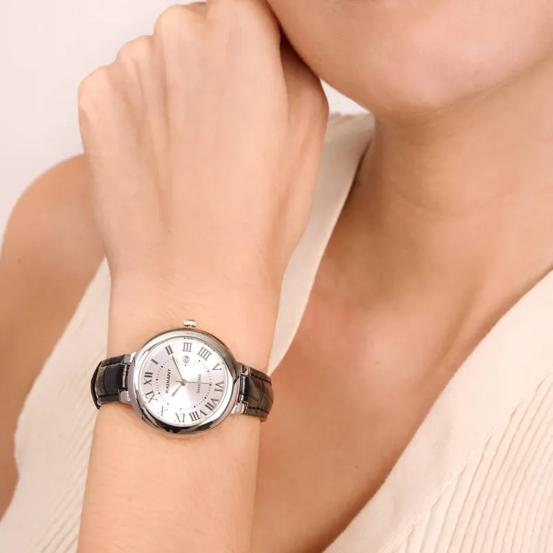 Reloj Mujer Golden Hour Negro | Radiant