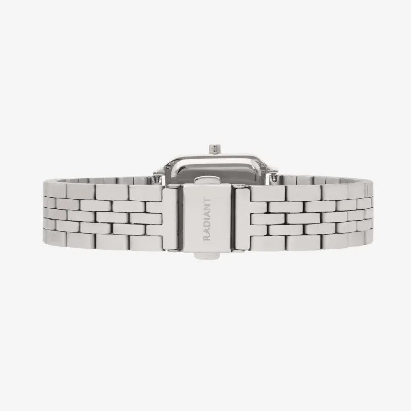 Reloj Mujer Coral Wave Plateado | Radiant