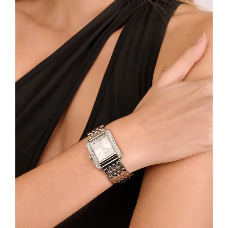 Reloj Mujer AfterGlow Plateado | Radiant