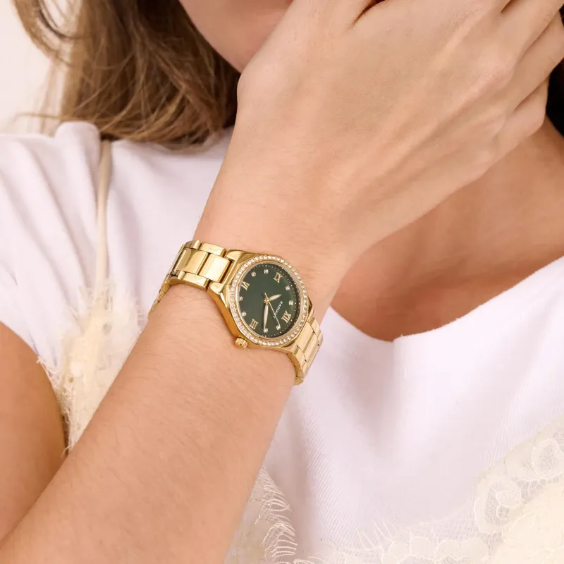 Reloj Mujer Quite Luxe Verde | Radiant