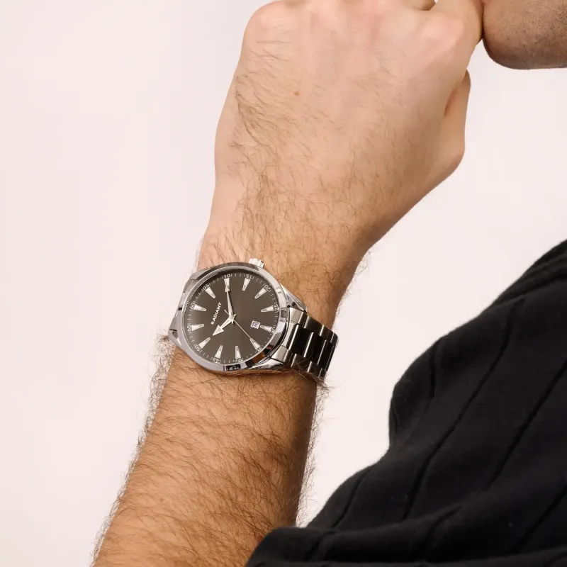 Reloj Hombre Ocean Code  Plateado | Radiant