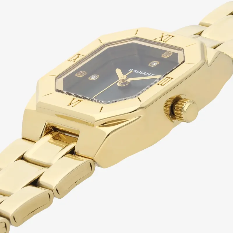 Reloj Mujer Palm Drive Verde/Dorado | Radiant