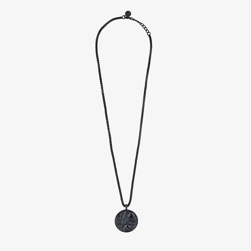Collar Cactus Negro PEREIRA de Hombre RADIANT Joyas