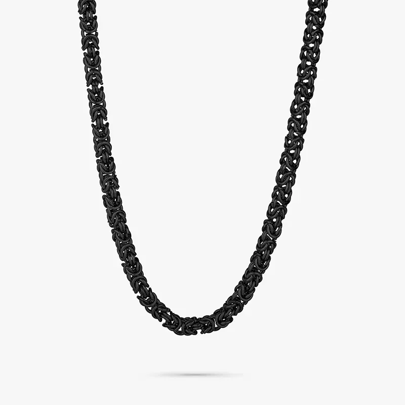 Collar Hombre Musculitos Negro