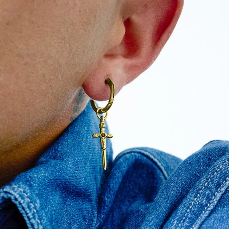 Piercing Hombre Pirate Sword XS Dorado | Radiant