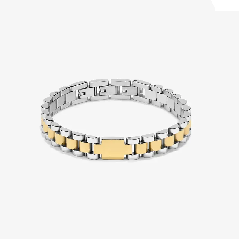 Brazalete Hombre Negro Cross | Diseño Moderno y Versátil