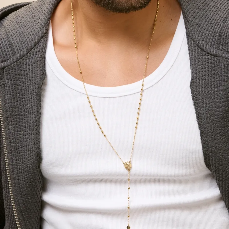 Collar Hombre Iconclast Beads Dorado