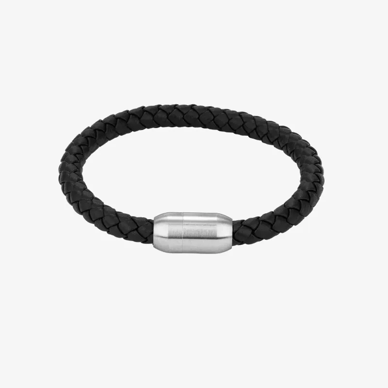 Pulsera Hombre Tribal Negra