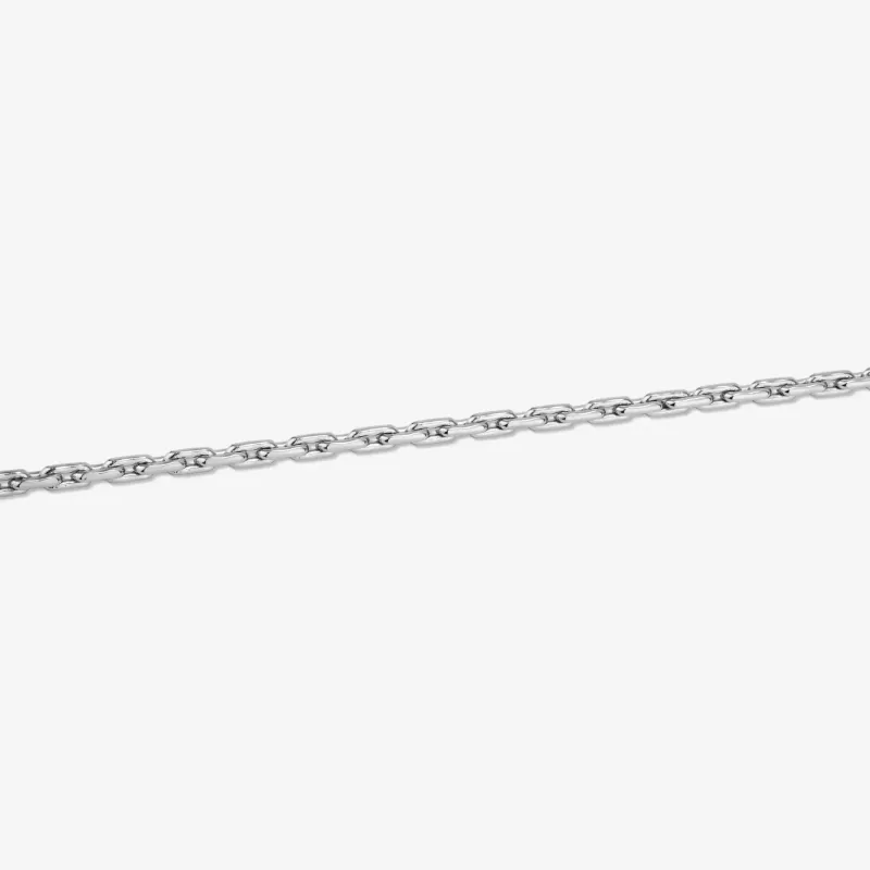Pulsera Hombre Riviera Fina Plateada | Radiant