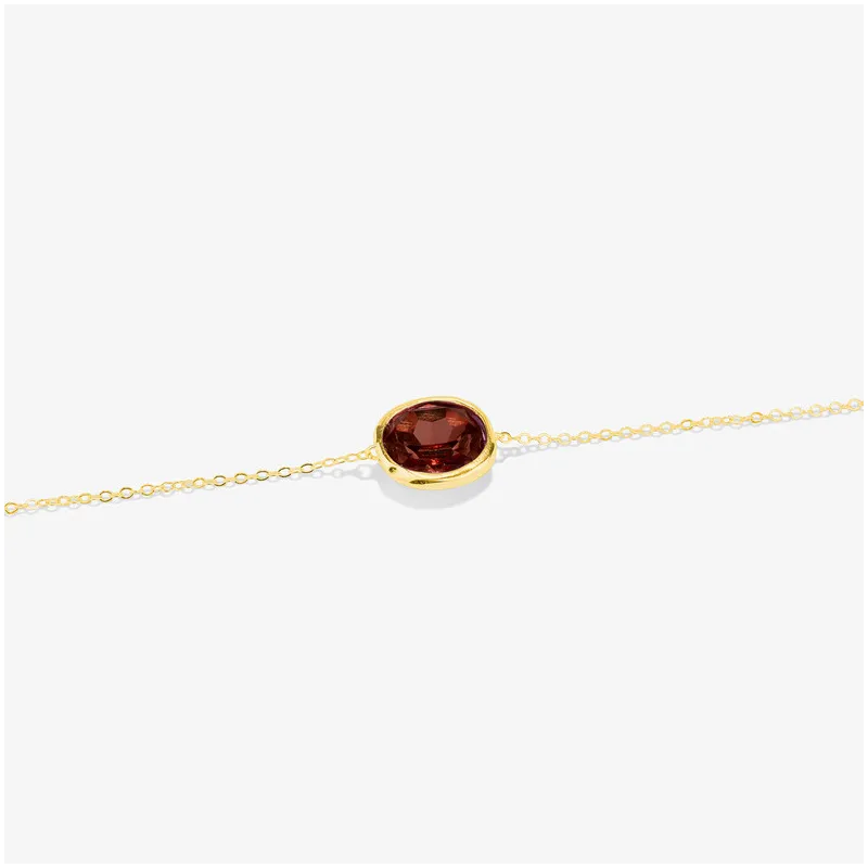 Pulsera de Oro Cristal Caramelo colección TEXTURES Radiant