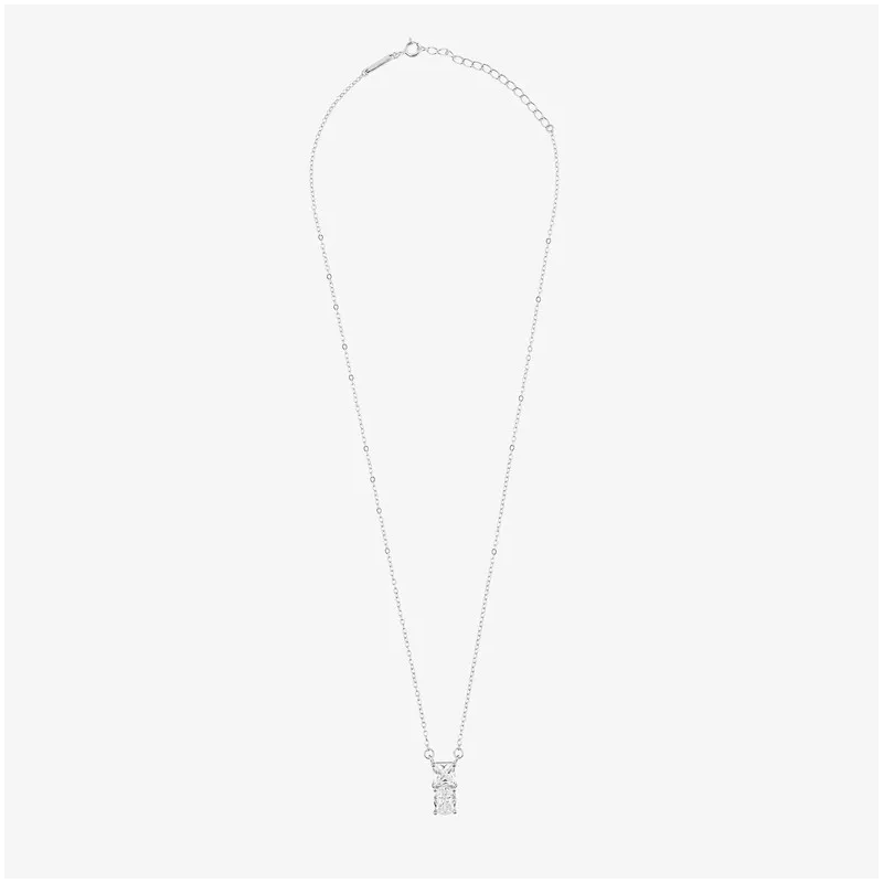 Collar de Plata Cristal Blanco colección THE 21TH CENTURY Radiant