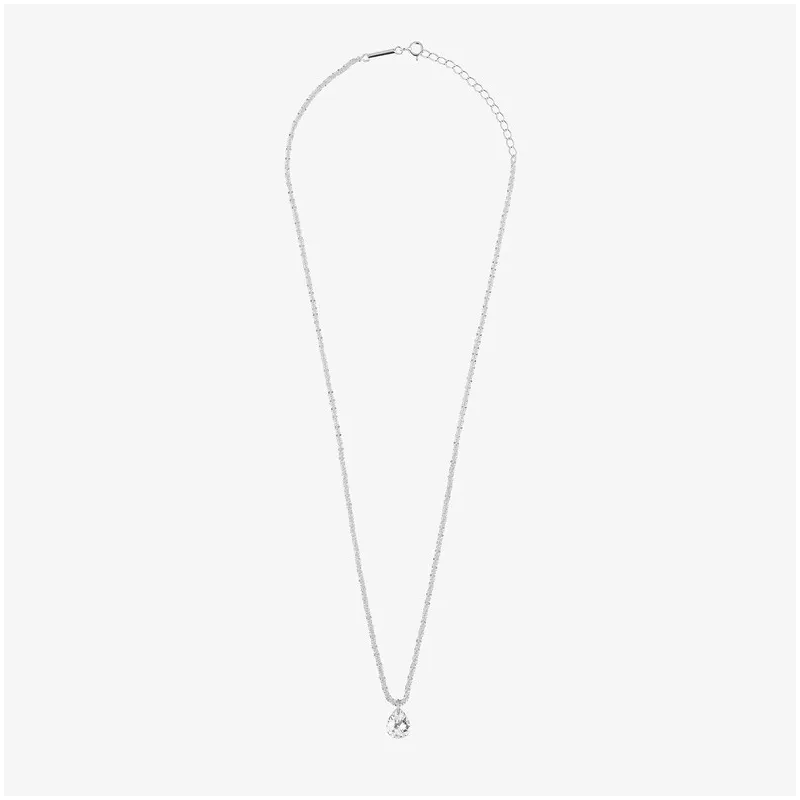 Collar de Plata Cristal Blanco colección FIRST CLASS Radiant