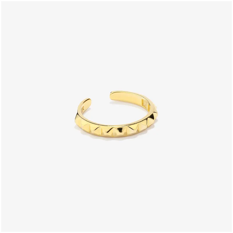 Anillo Redondo de Oro colección PUNK Radiant