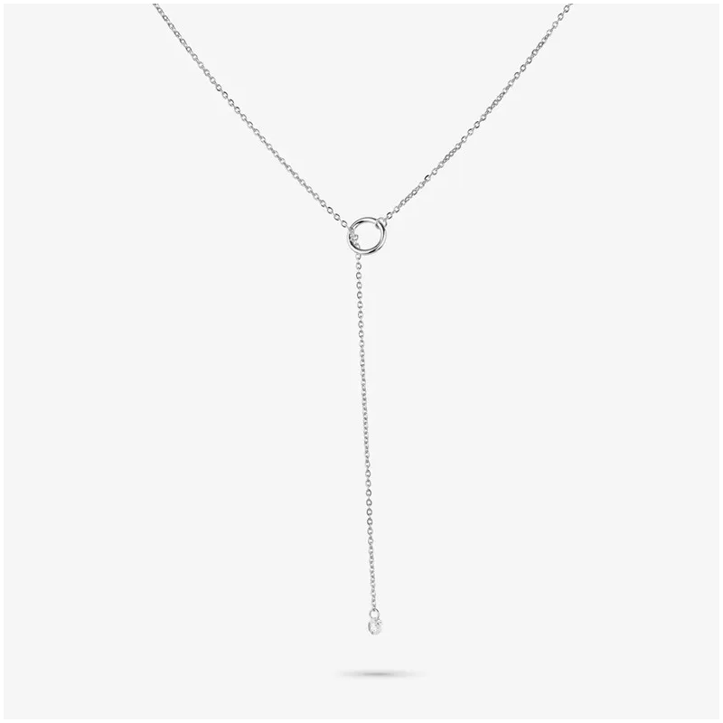 Collar Mujer Largo Myfair Plateado |Radiant