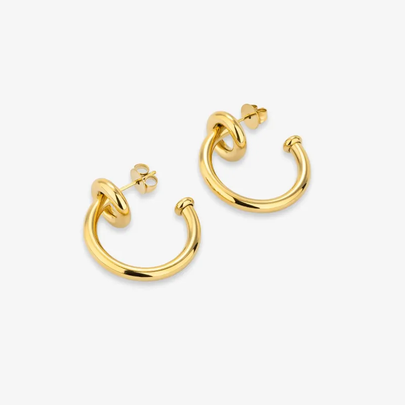 Aros Mujer Chain Forever Dorado | Radiant