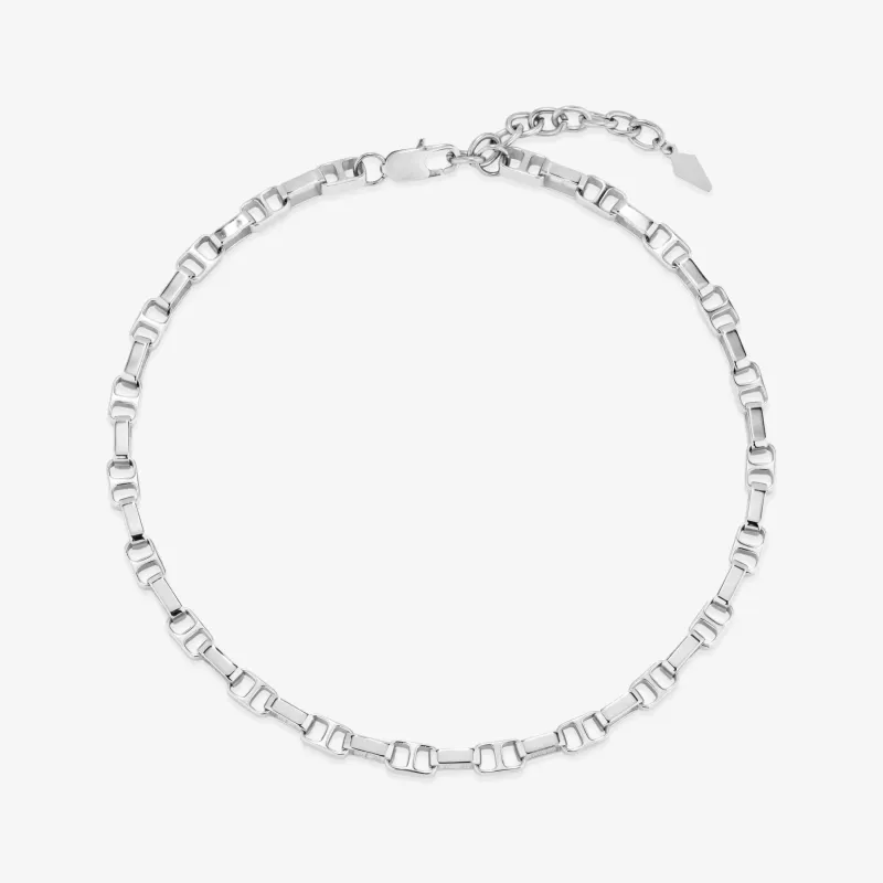 Collar Mujer Chains Cindy Plateado | Radiant