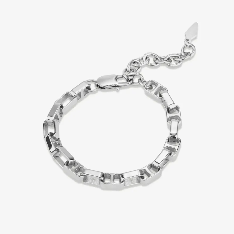Pulsera Mujer Chains Cindy Plateado | Radiant