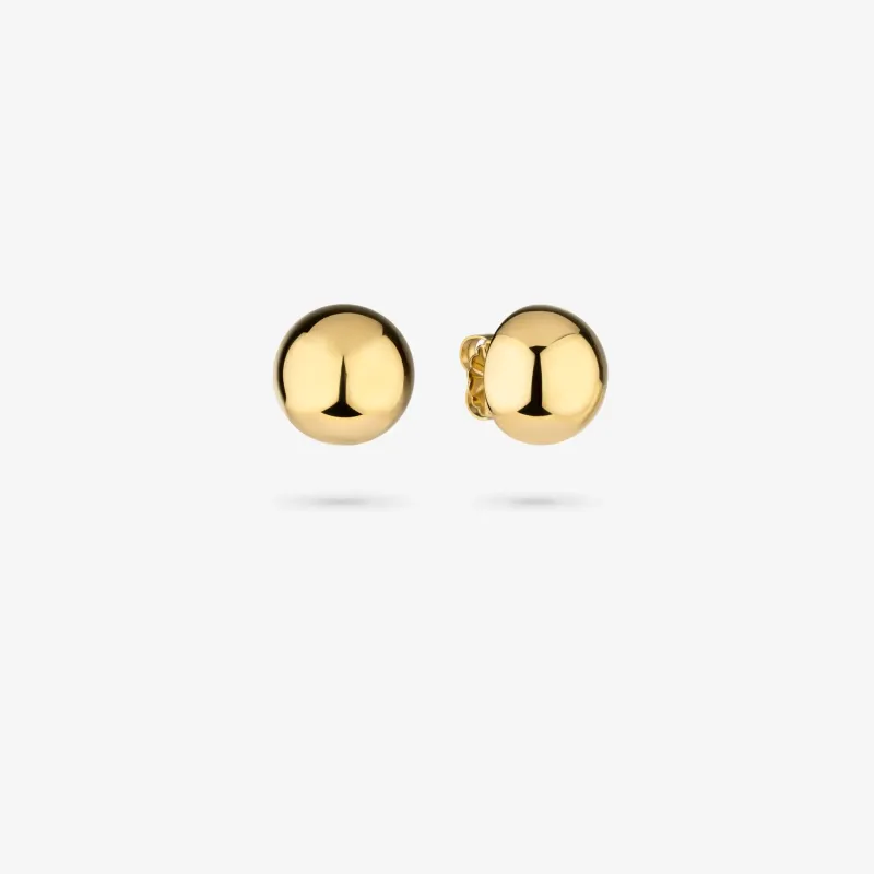Pendientes dorados de esfera mujer Soulmate | Radiant