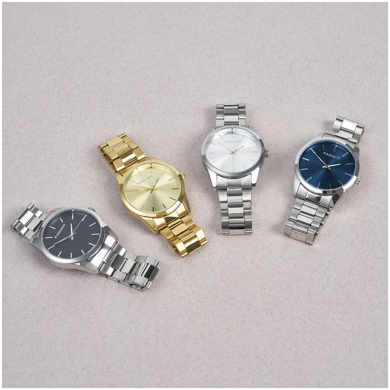 BASICS 42MM BLACK DIAL IPS BRACELET