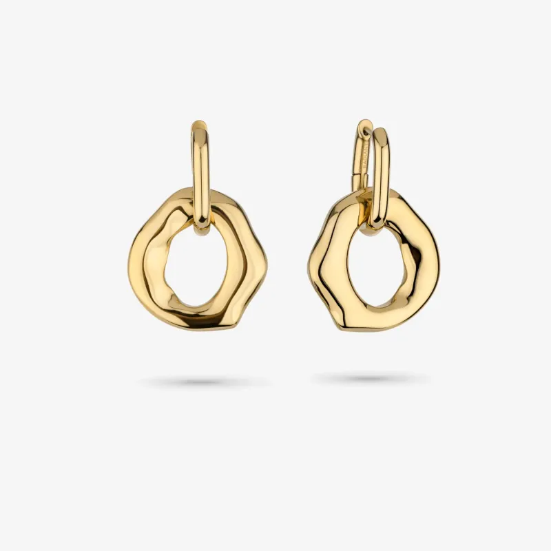Pendientes Mujer Bubbles Dorado | Radiant