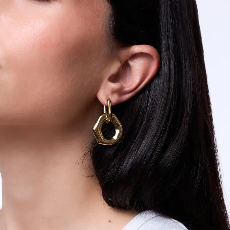 Pendientes Mujer Bubbles Dorado | Radiant