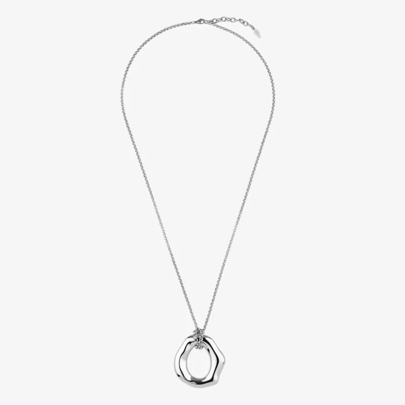 Collar Mujer Bubbles Plateado | Radiant