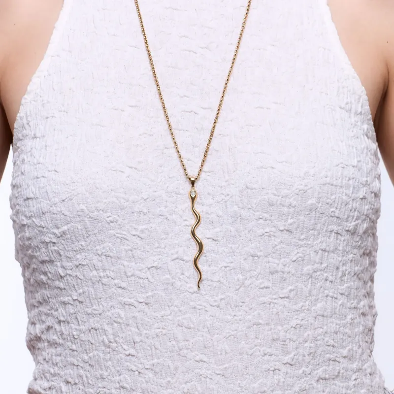 Collar Mujer Nature Dorado | Radiant