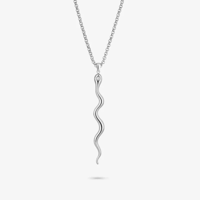 Collar Mujer Nature Plateado | Radiant