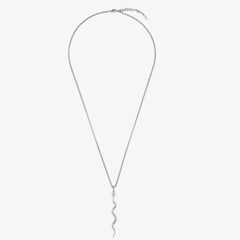 Collar Mujer Nature Plateado | Radiant