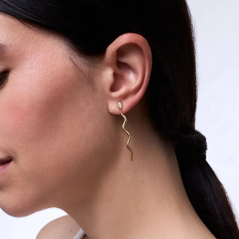 Pendientes Mujer Nature Dorado | Radiant