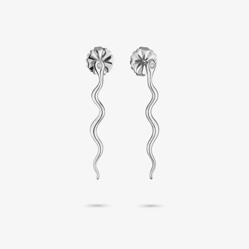 Pendientes Mujer Nature Plateado | Radiant