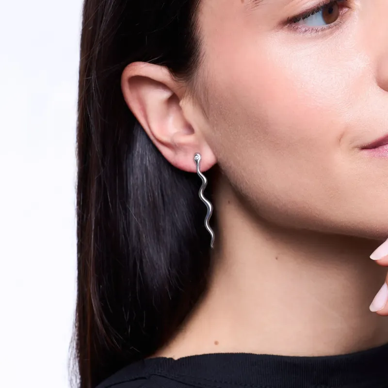 Pendientes Mujer Nature Plateado | Radiant