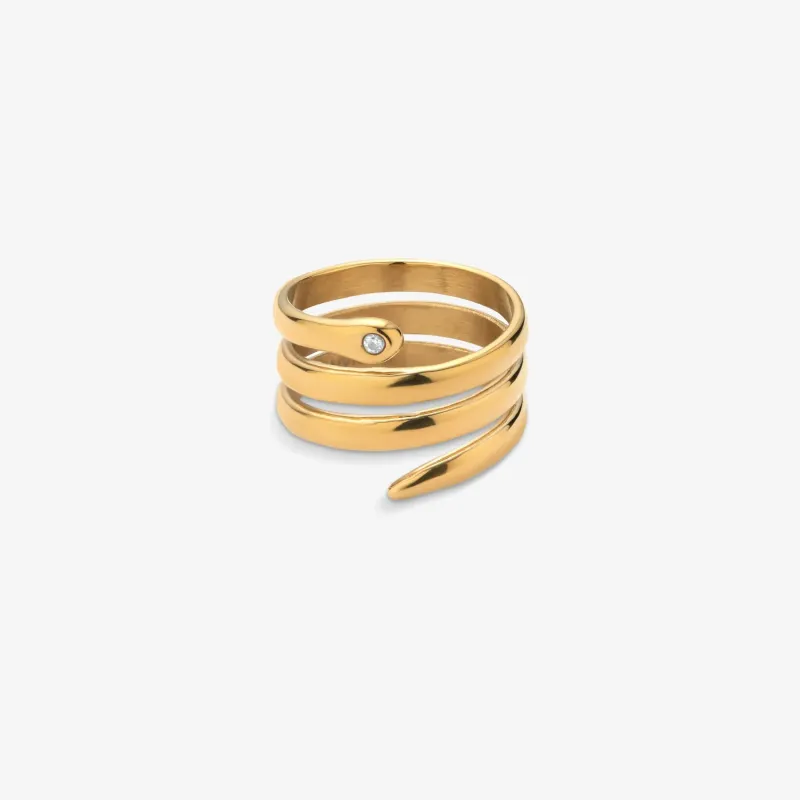 Anillo Mujer Nature Dorado | Radiant