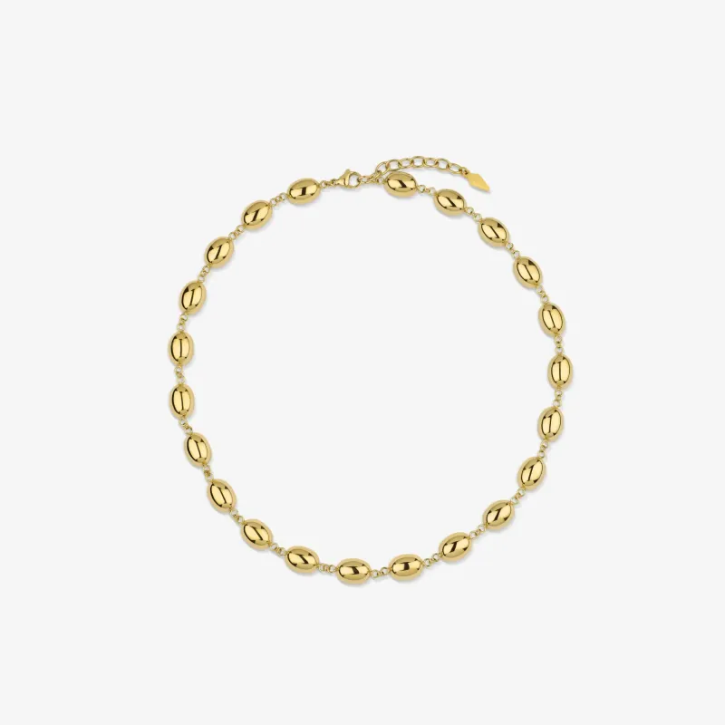 Collar dorado mujer gotas Soulmate | Radiant