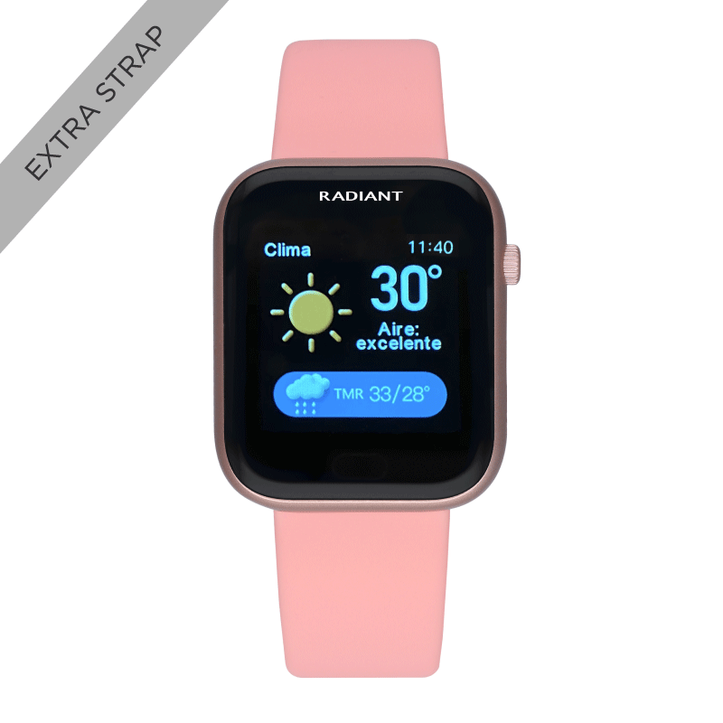 MANHATTAN 35MM IP ROSE GOLD SILI PINK